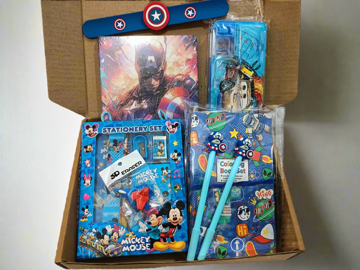 Blue Stationary Kit - Gift Set