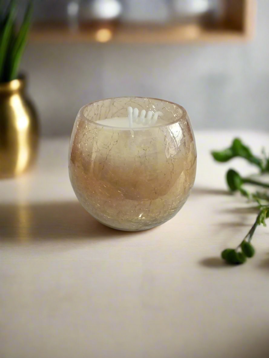 Golden Crackle Candles 100ml