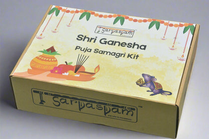 Shri Ganesha Puja Kit - 30+ Items Included