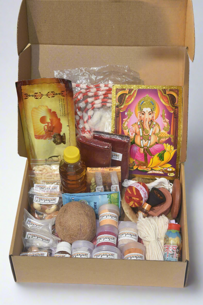Shri Ganesha Puja Kit - 30+ Items Included
