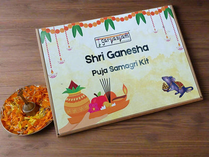 Shri Ganesha Puja Kit - 30+ Items Included