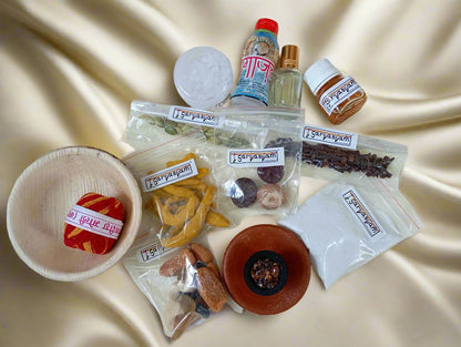 Shri Mahalakshmi Puja Kit/Diwali Puja Kit/Vaibhav Lakshmi Kit - 40 + items included
