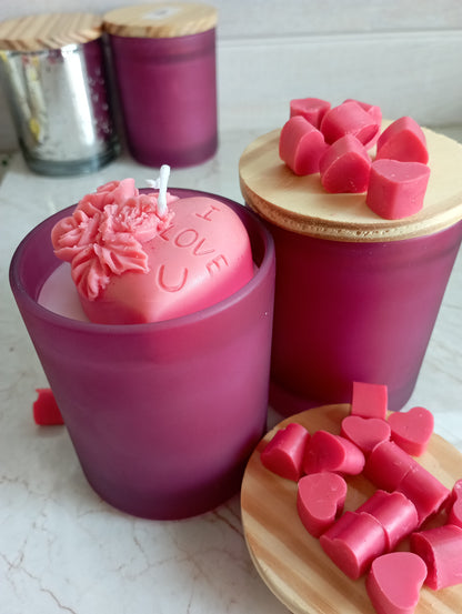 Rose Heart candle | Gift to loved ones