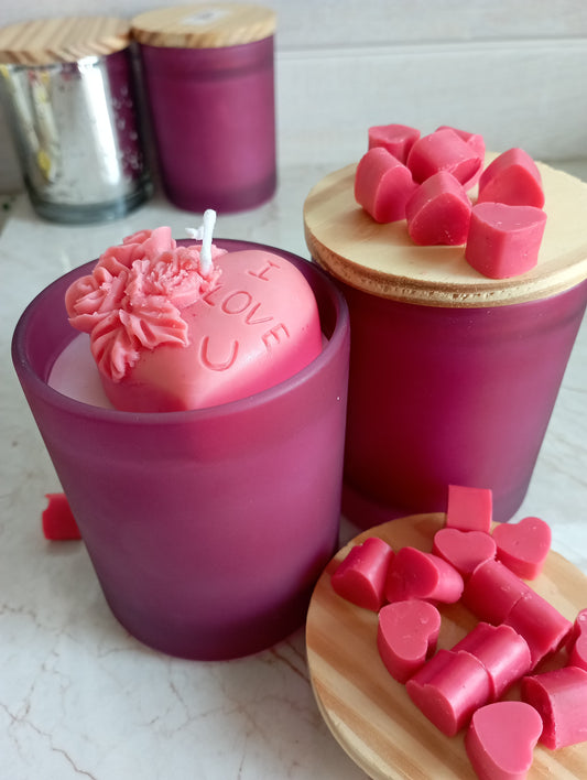 Rose Heart candle | Gift to loved ones