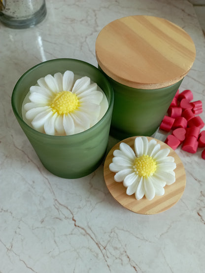 Flower candle | Gift to loved ones