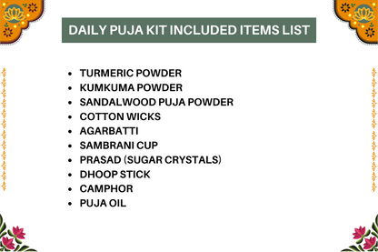 Daily Puja Samagri Kit